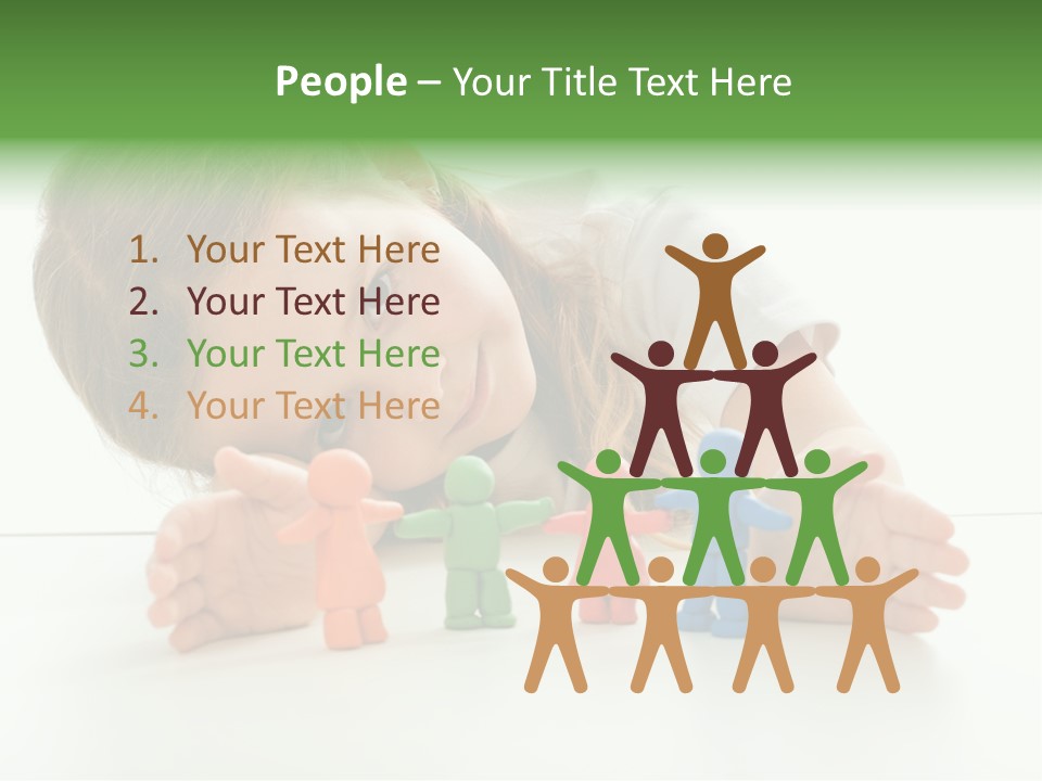 Isolated Joy Project PowerPoint Template