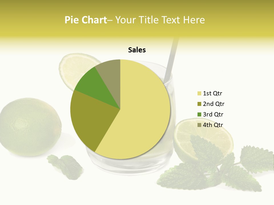 Syrup Sugar Mint PowerPoint Template