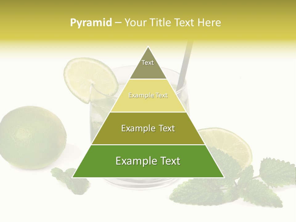 Syrup Sugar Mint PowerPoint Template