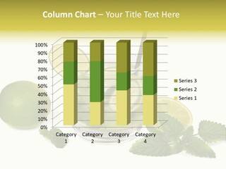 Syrup Sugar Mint PowerPoint Template