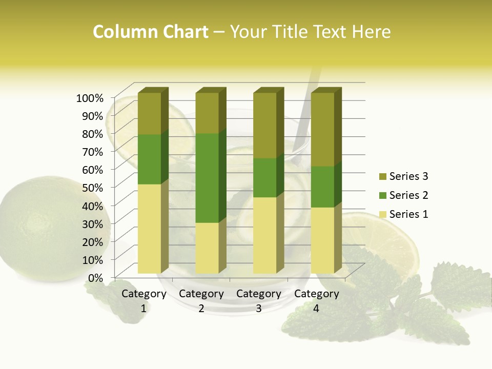 Syrup Sugar Mint PowerPoint Template