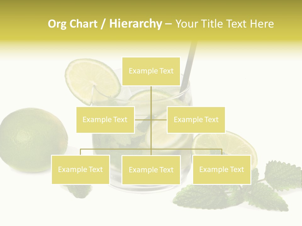 Syrup Sugar Mint PowerPoint Template