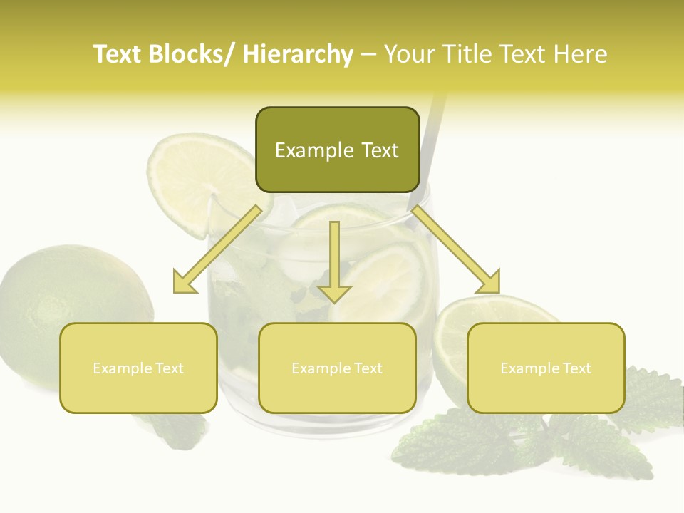 Syrup Sugar Mint PowerPoint Template