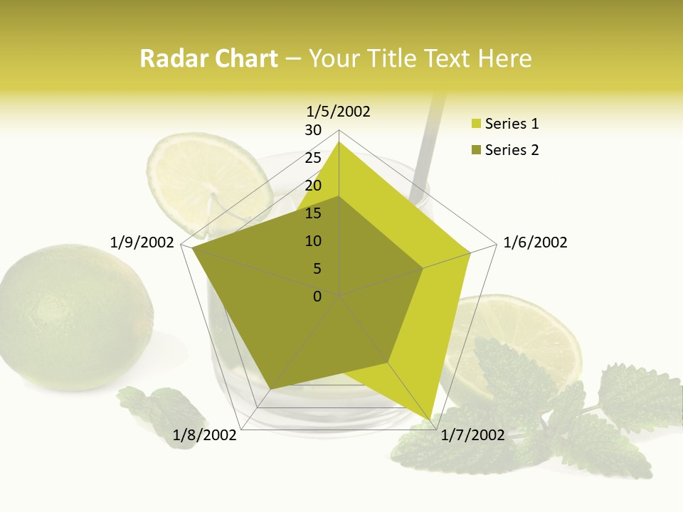 Syrup Sugar Mint PowerPoint Template