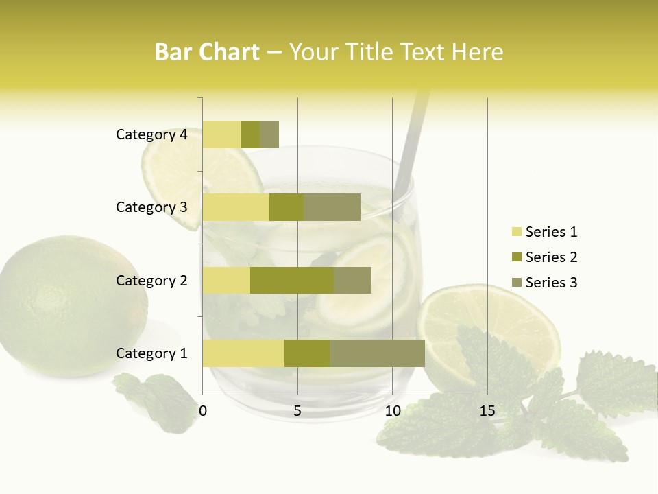Syrup Sugar Mint PowerPoint Template