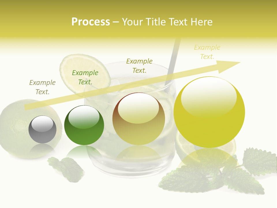 Syrup Sugar Mint PowerPoint Template