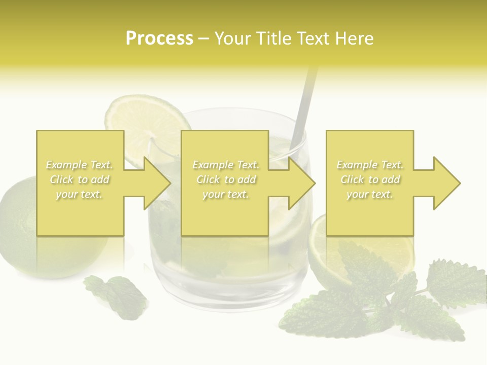 Syrup Sugar Mint PowerPoint Template