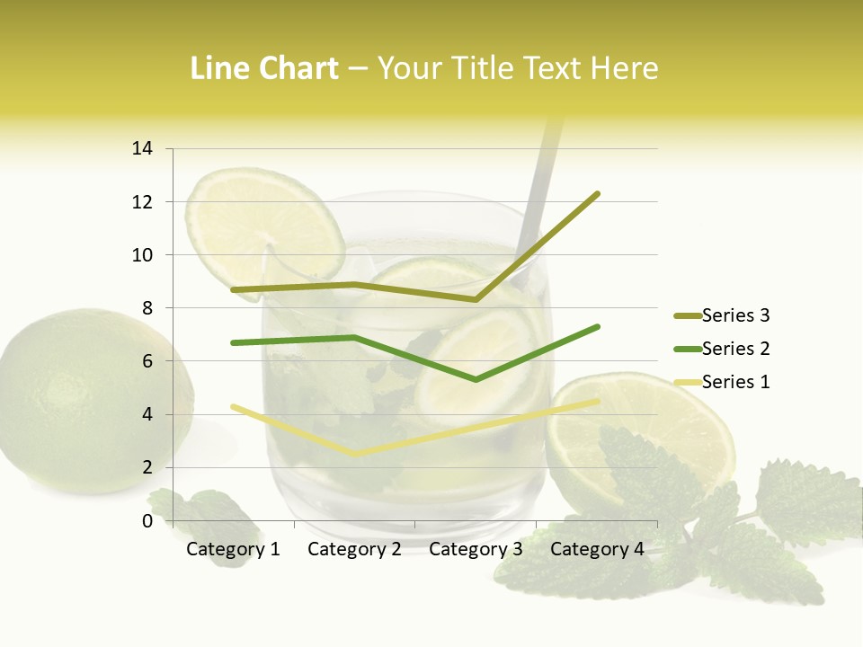 Syrup Sugar Mint PowerPoint Template