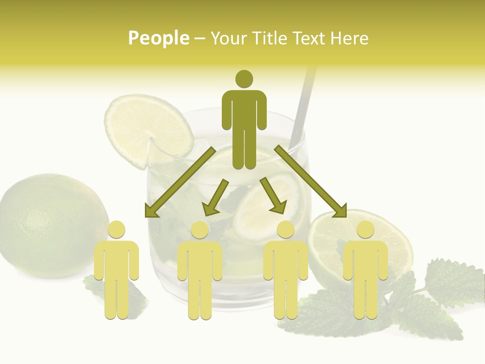 Syrup Sugar Mint PowerPoint Template