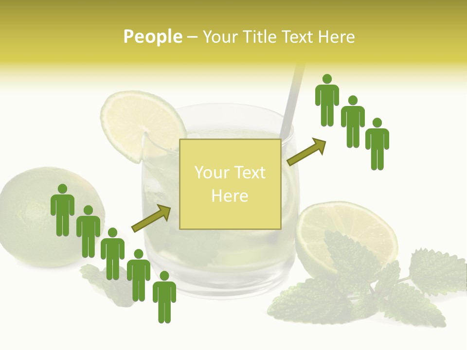 Syrup Sugar Mint PowerPoint Template