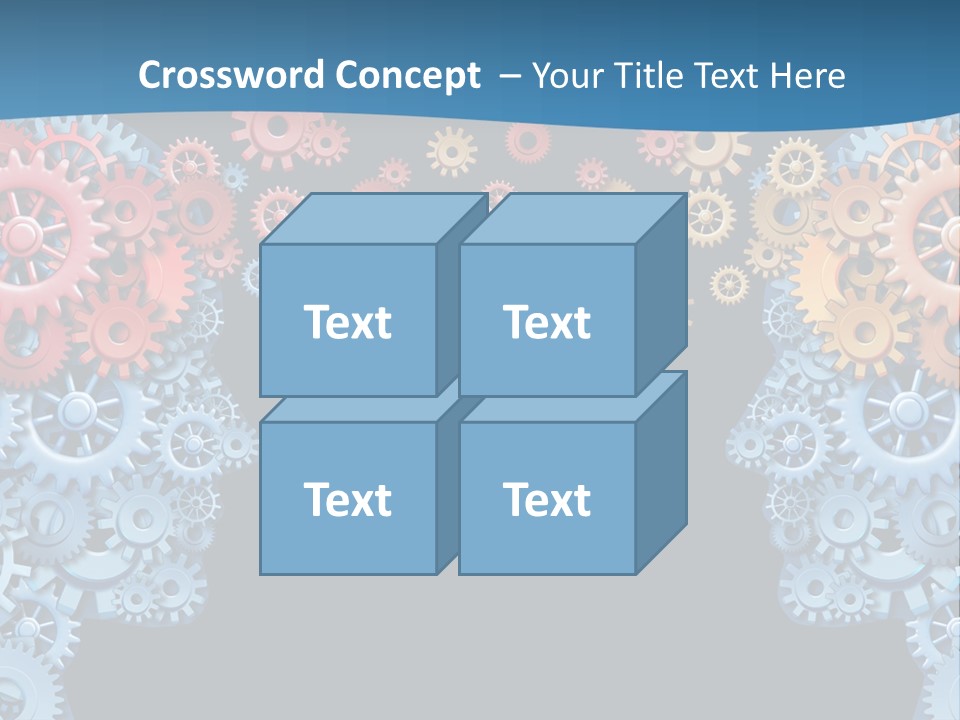 Transfer Human Yellow PowerPoint Template