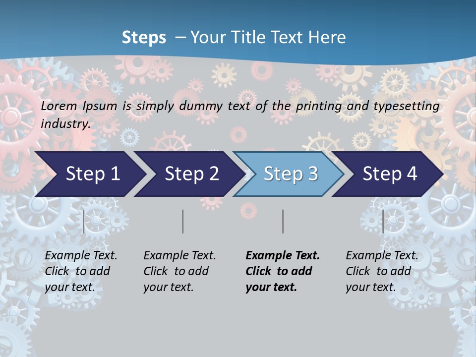 Transfer Human Yellow PowerPoint Template