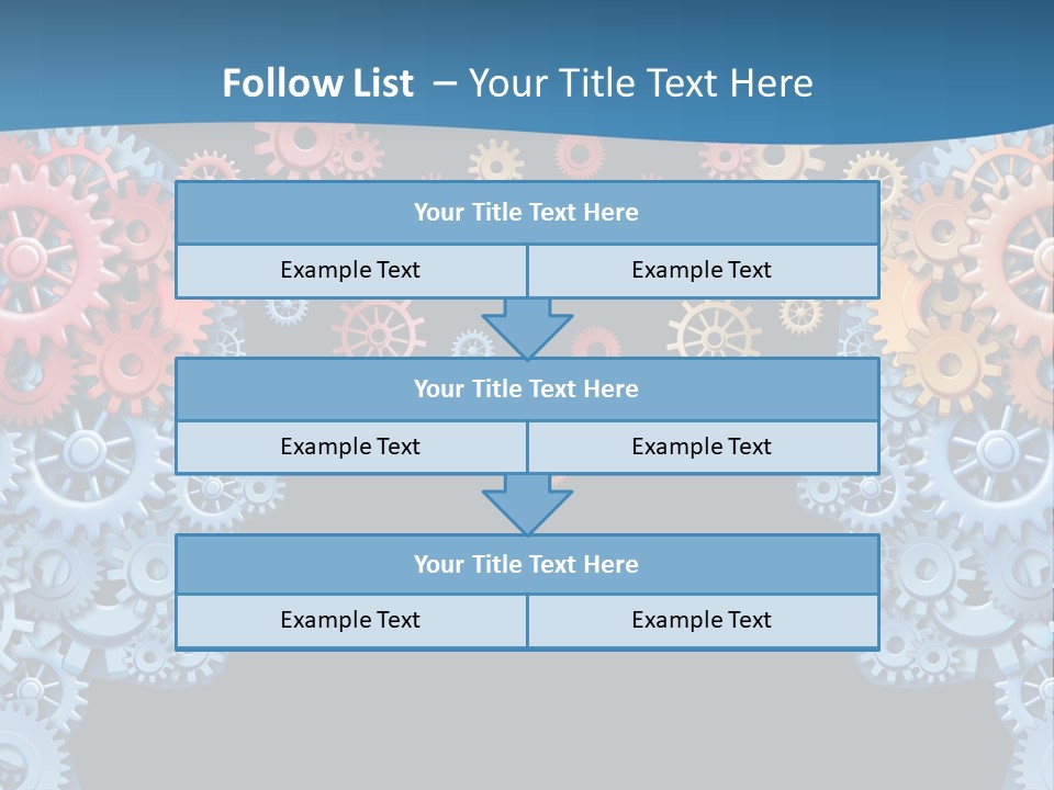 Transfer Human Yellow PowerPoint Template