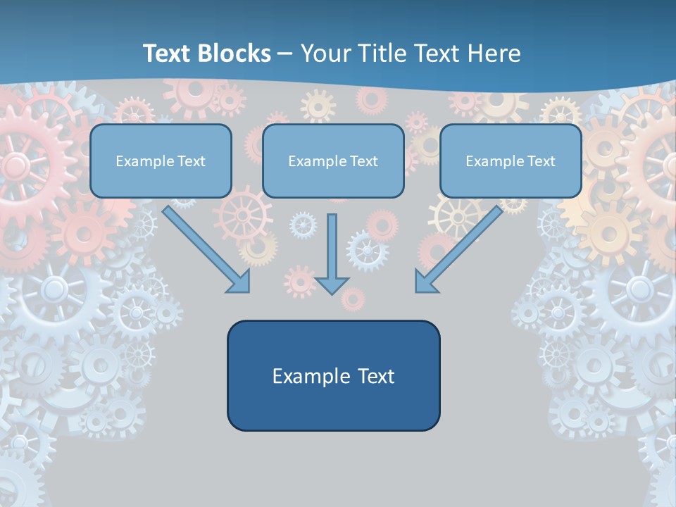Transfer Human Yellow PowerPoint Template