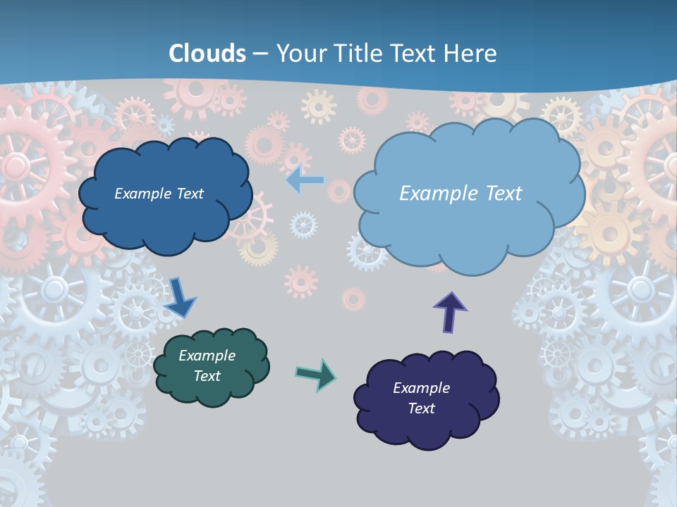 Transfer Human Yellow PowerPoint Template