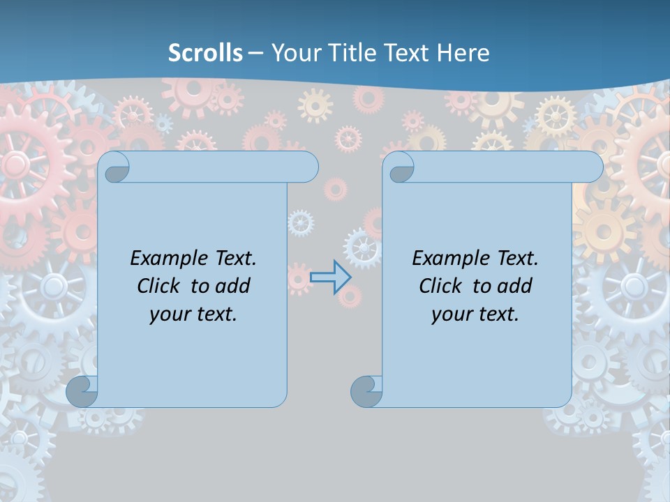 Transfer Human Yellow PowerPoint Template