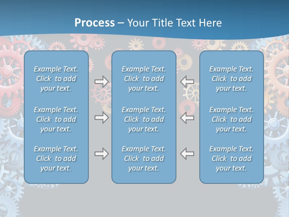 Transfer Human Yellow PowerPoint Template