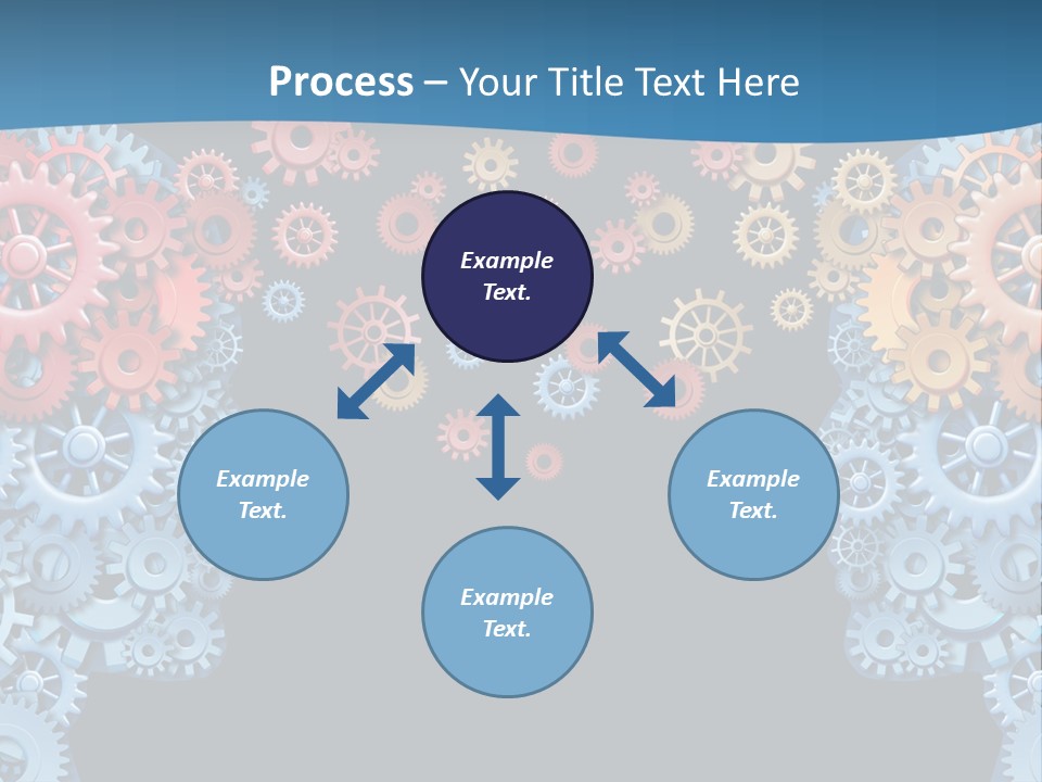 Transfer Human Yellow PowerPoint Template