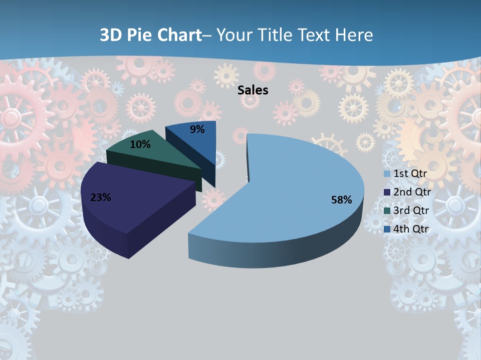 Transfer Human Yellow PowerPoint Template