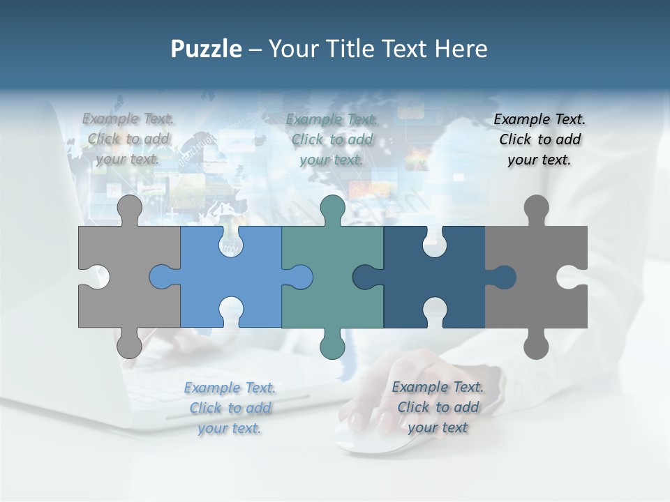 Data Job Touching PowerPoint Template