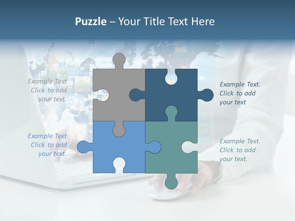 Data Job Touching PowerPoint Template