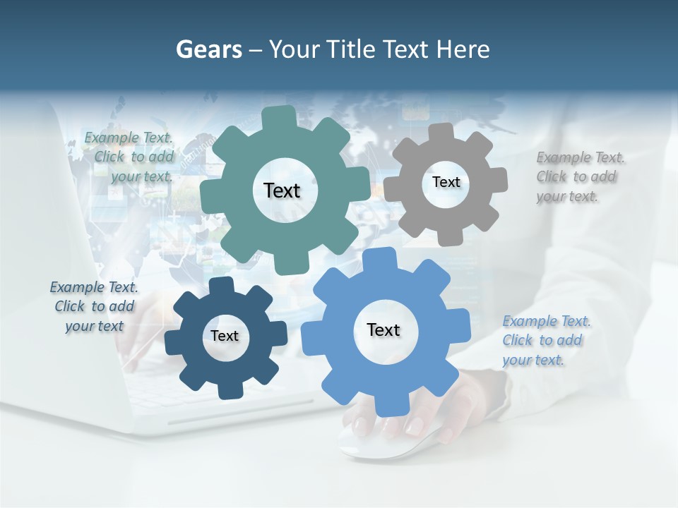 Data Job Touching PowerPoint Template