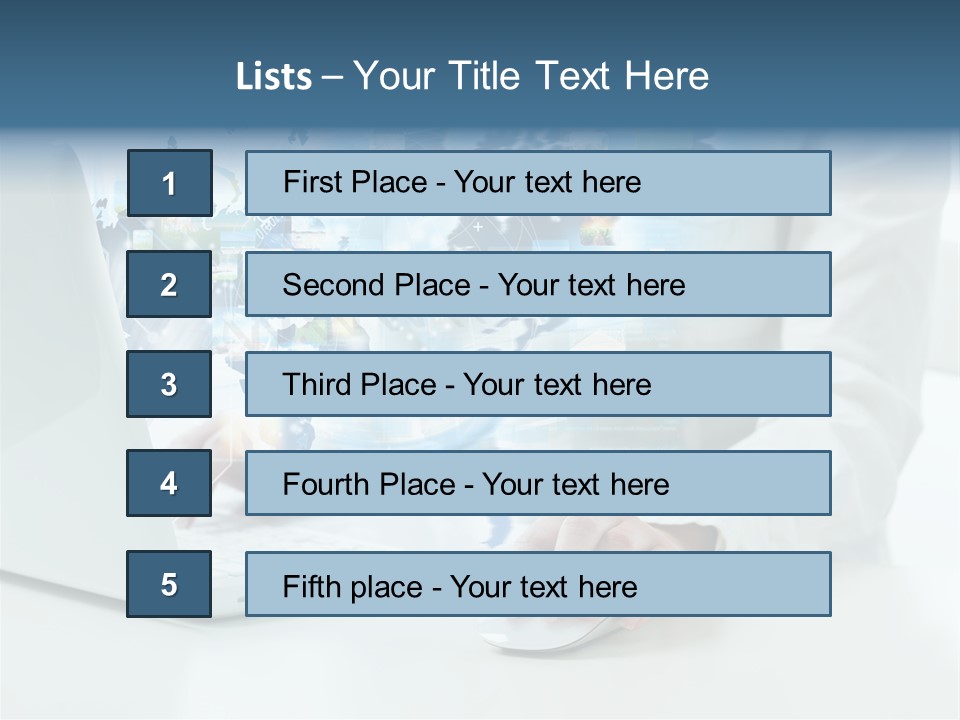 Data Job Touching PowerPoint Template