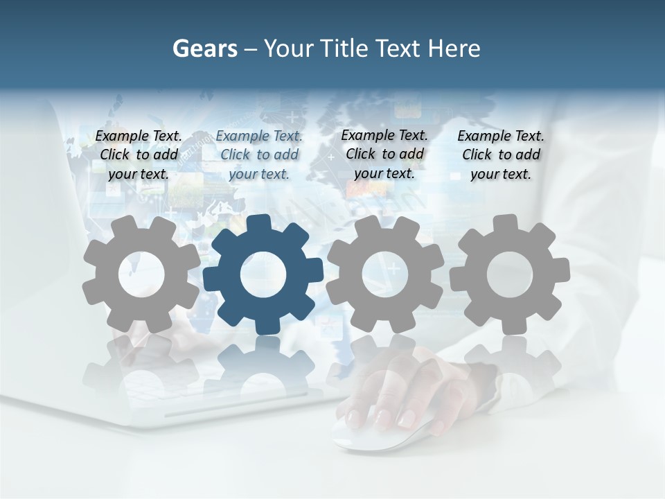 Data Job Touching PowerPoint Template