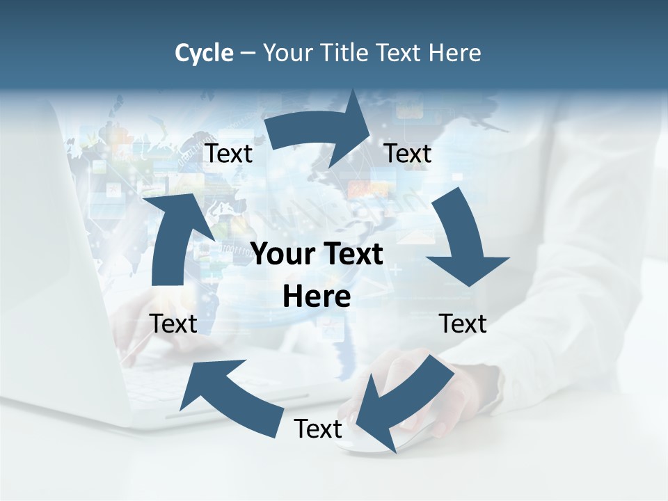Data Job Touching PowerPoint Template