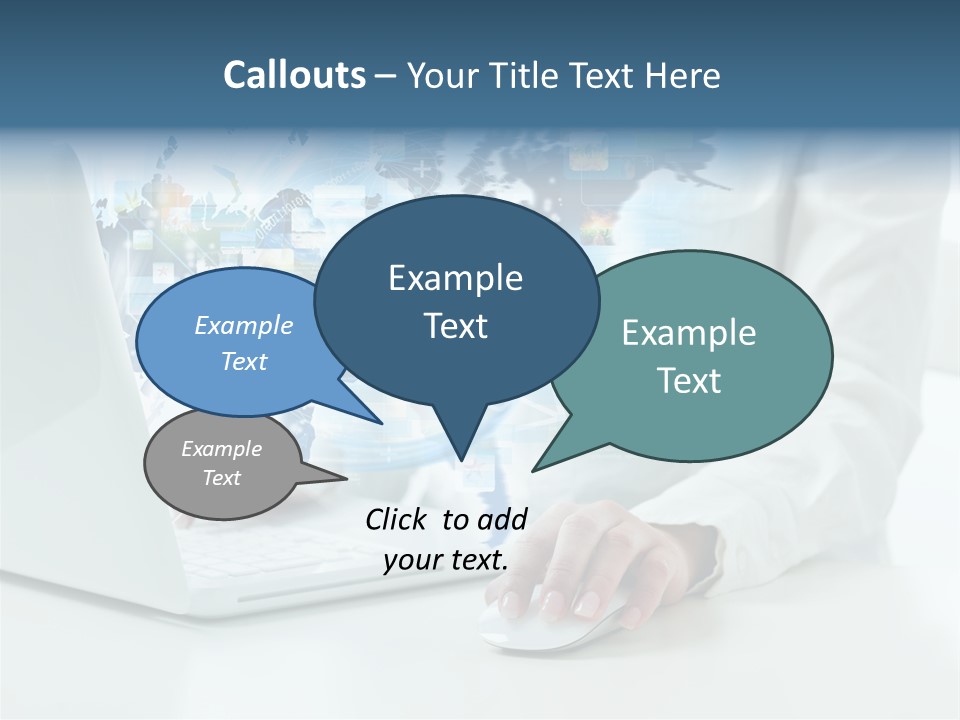 Data Job Touching PowerPoint Template