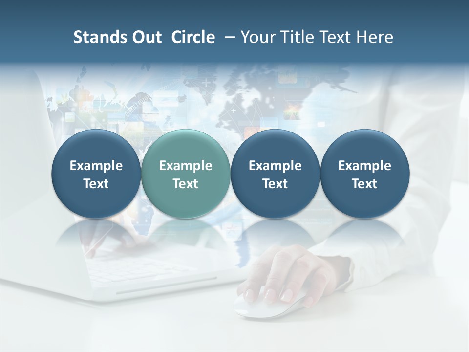 Data Job Touching PowerPoint Template