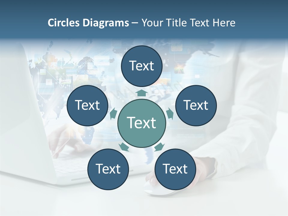 Data Job Touching PowerPoint Template