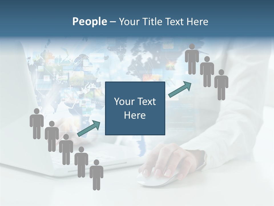 Data Job Touching PowerPoint Template