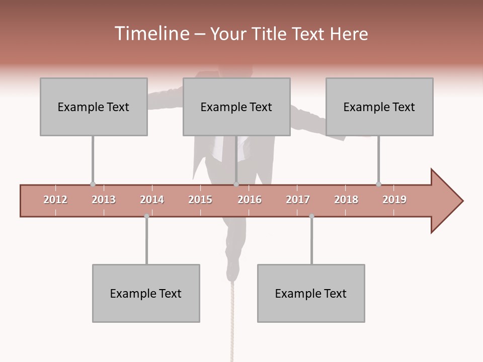 Occupation Young Trouble PowerPoint Template