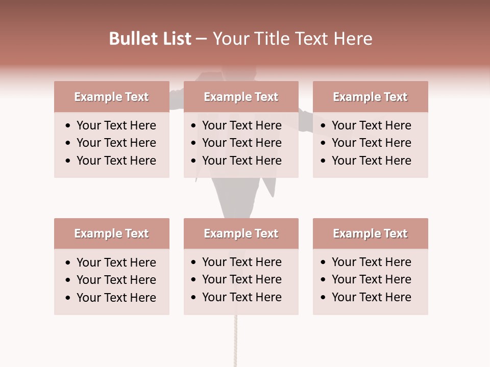 Occupation Young Trouble PowerPoint Template