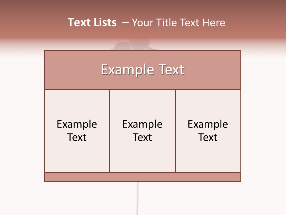 Occupation Young Trouble PowerPoint Template