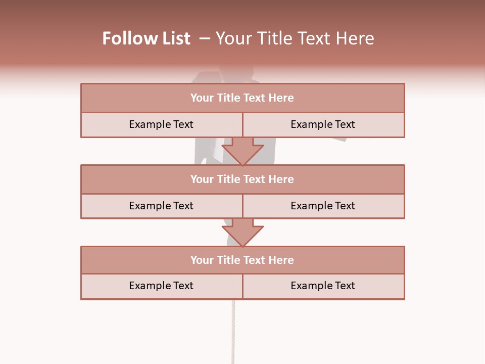 Occupation Young Trouble PowerPoint Template