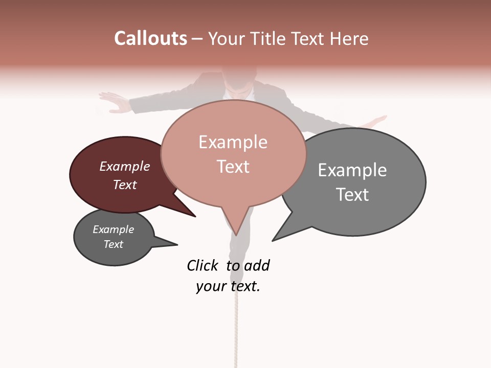 Occupation Young Trouble PowerPoint Template