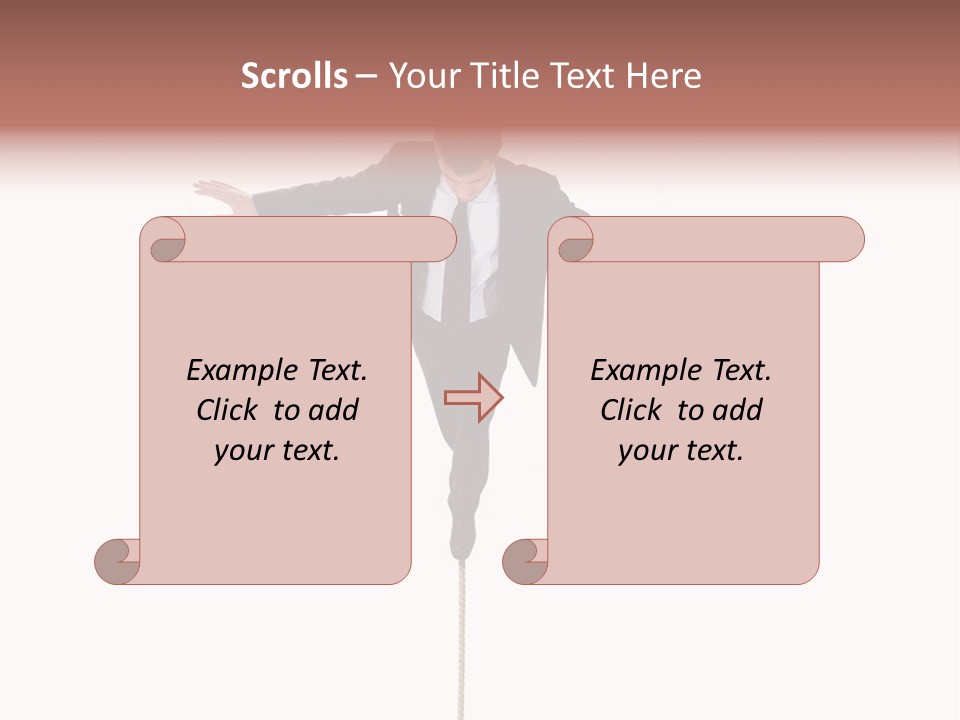 Occupation Young Trouble PowerPoint Template