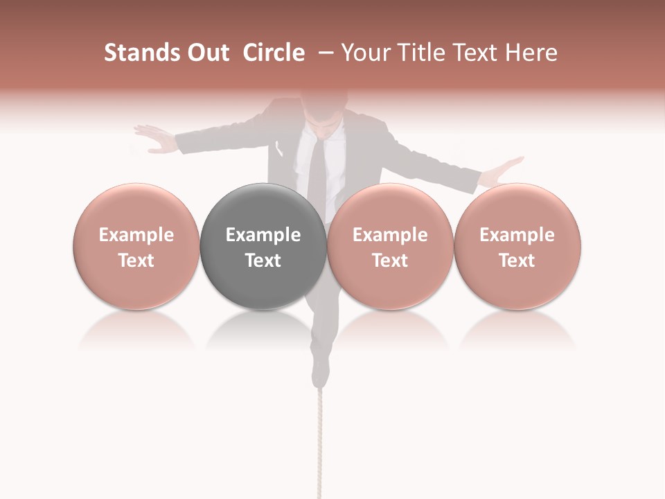 Occupation Young Trouble PowerPoint Template