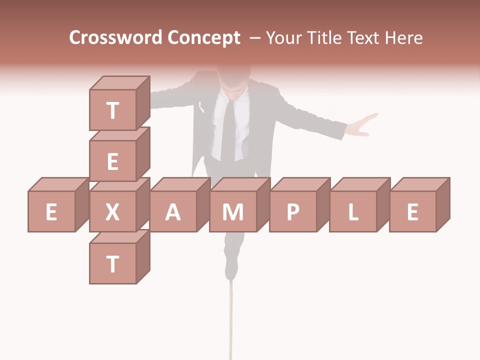 Occupation Young Trouble PowerPoint Template