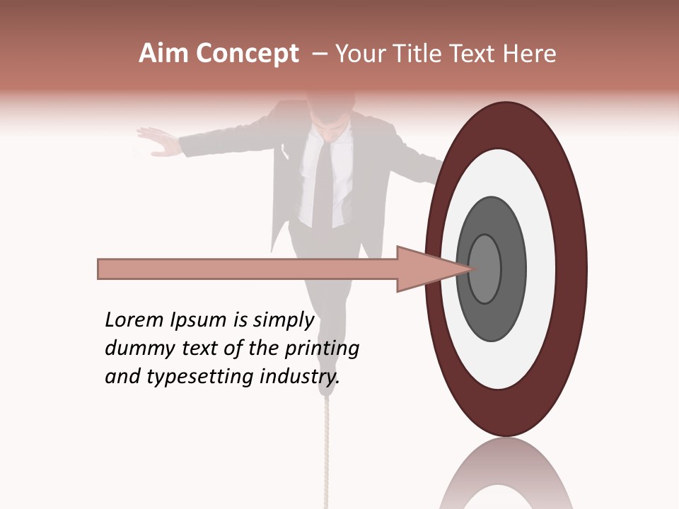 Occupation Young Trouble PowerPoint Template