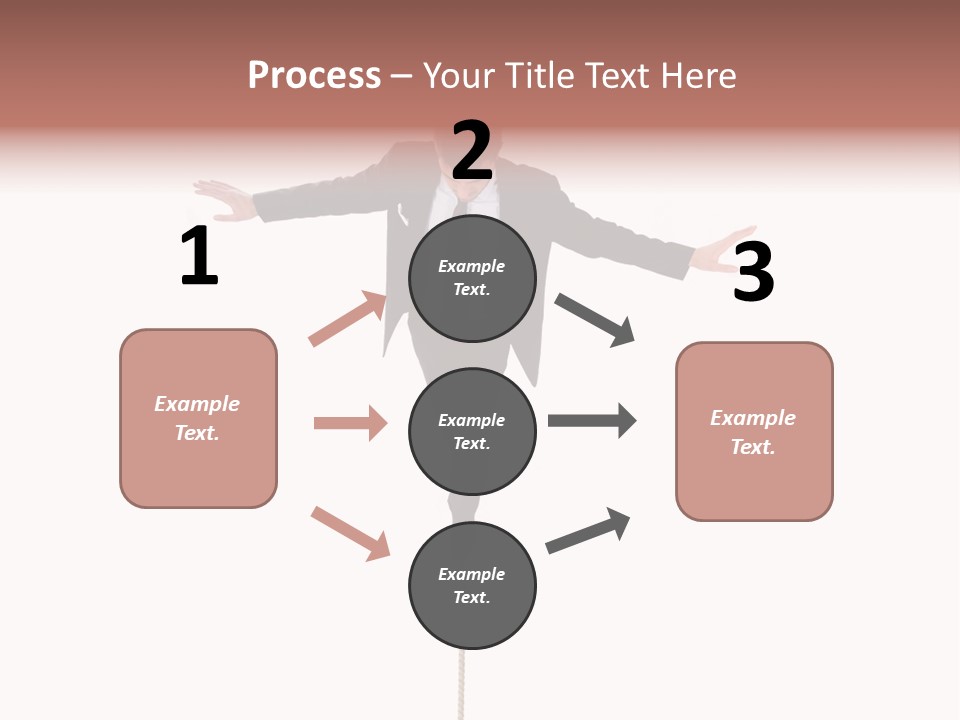 Occupation Young Trouble PowerPoint Template