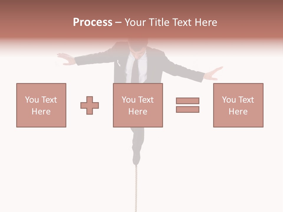 Occupation Young Trouble PowerPoint Template
