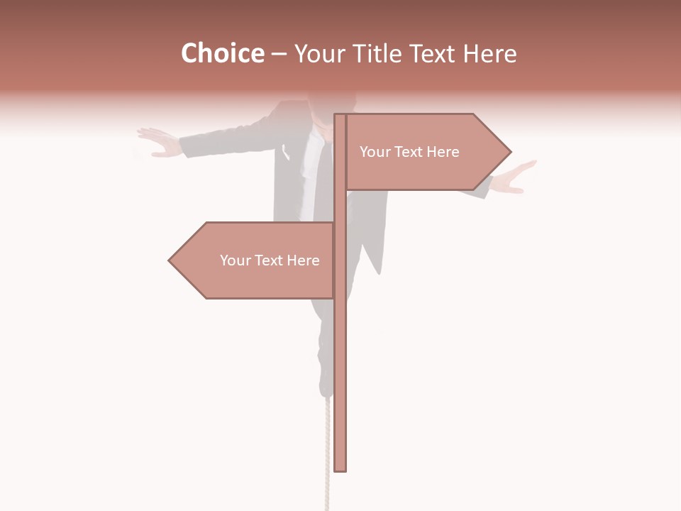 Occupation Young Trouble PowerPoint Template