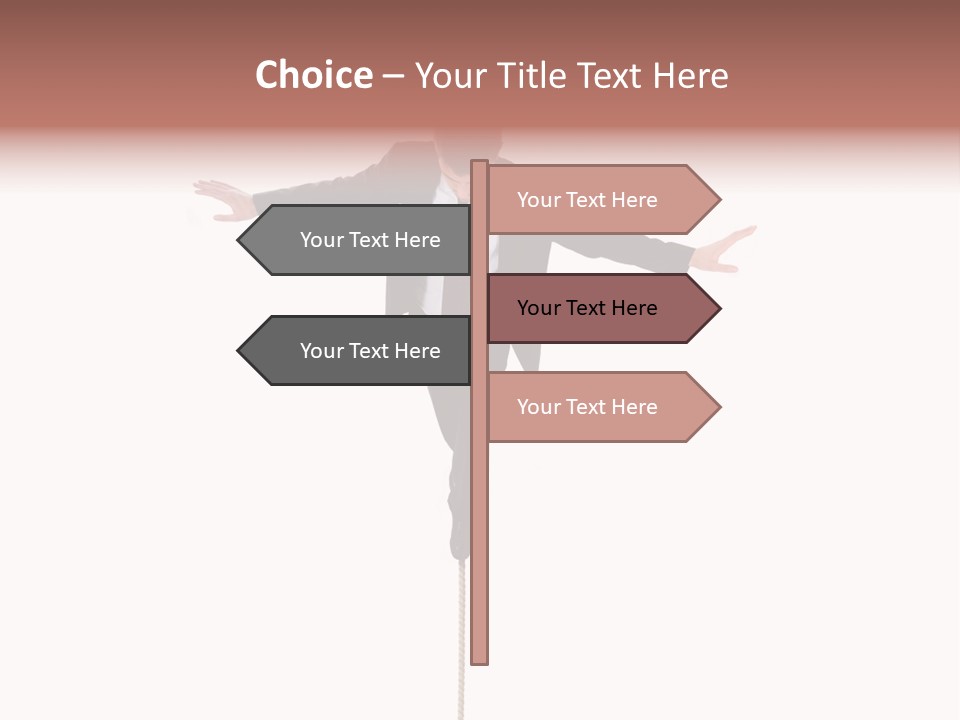 Occupation Young Trouble PowerPoint Template