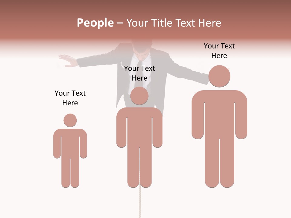 Occupation Young Trouble PowerPoint Template