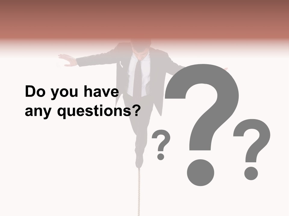 Occupation Young Trouble PowerPoint Template