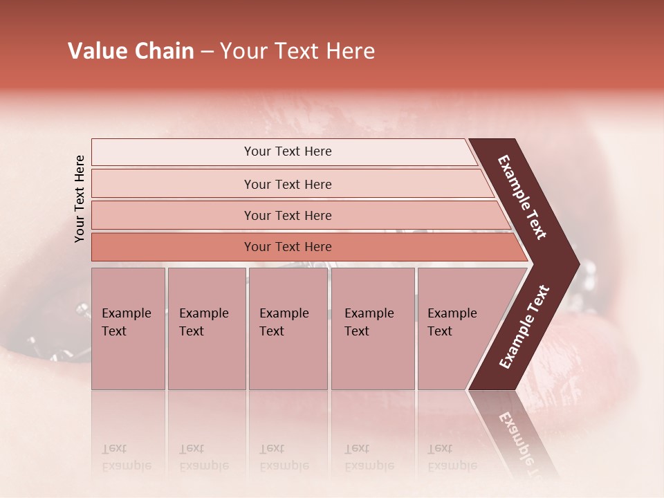 Healthy Lips Braces PowerPoint Template