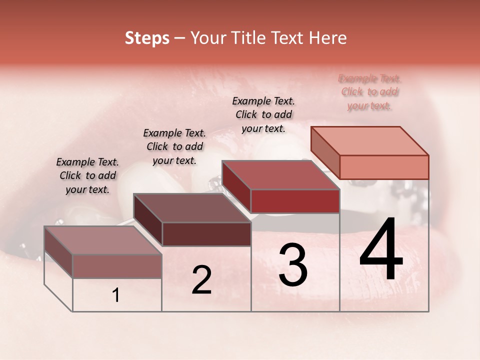 Healthy Lips Braces PowerPoint Template
